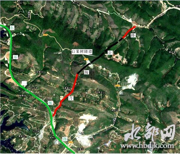 241国道丹江口市城区至陶岔鄂豫界段工程开工建设