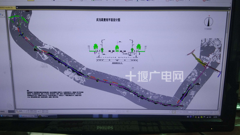 武当路复线工程今日正式开工城区路网将新增两纵两横