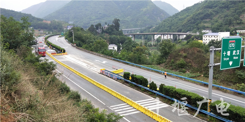 福银高速一路段交通管制4个月 车辆注意绕行