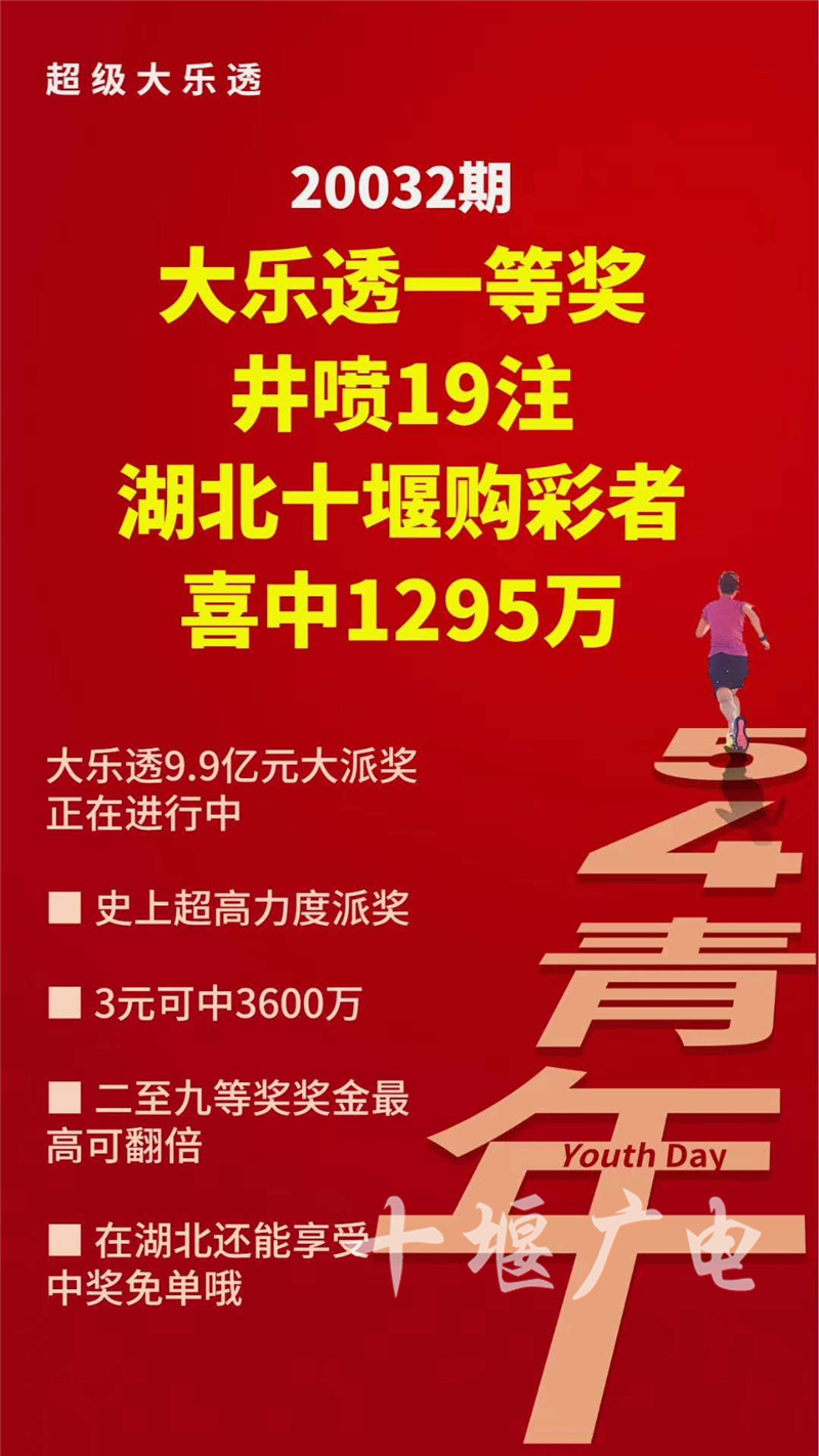 昨晚,十堰彩民合买中得今年首个大乐透大奖