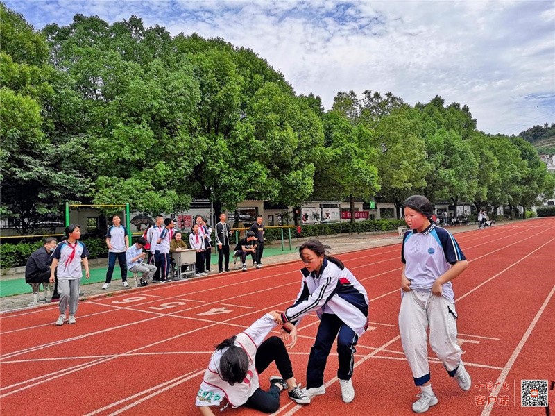 武当山中学举行2021年春季运动会