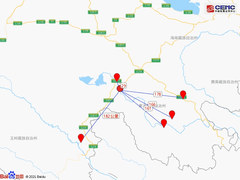青海果洛州玛多县发生4.9级地震