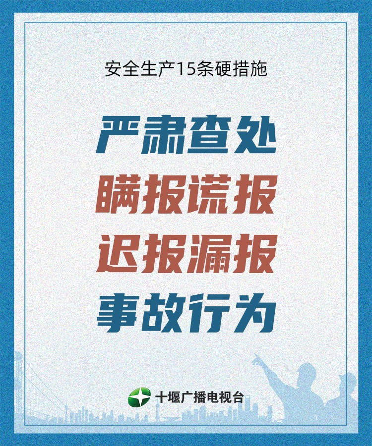 安全生产15条硬措施微信海报15
