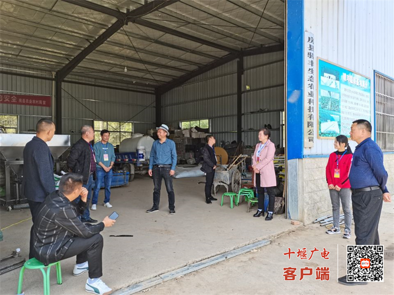 代表视察骏丰农业科技有限公司_副本