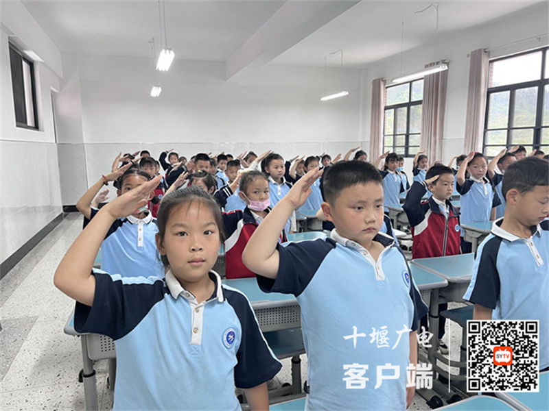 学习敬队礼