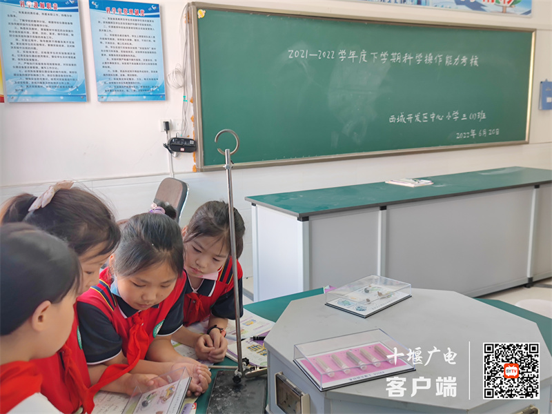 西城开发区中心小学科学实验操作考核照片3