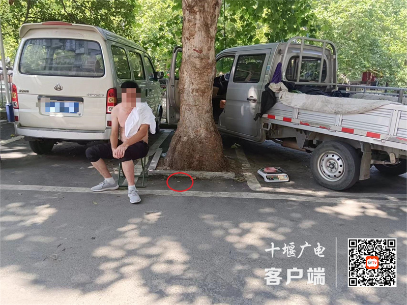 红河路存在乱丢烟头不文明行为