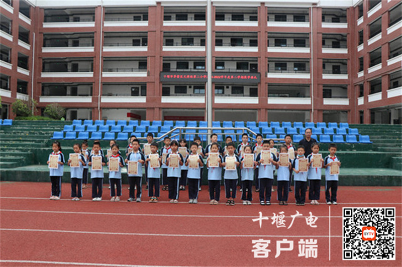 获奖学生合影