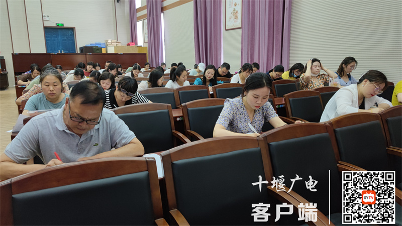 2022.6.30 十堰市东风铁路学校开展弘扬工匠精神岗位大练兵活动集中测试 (1)