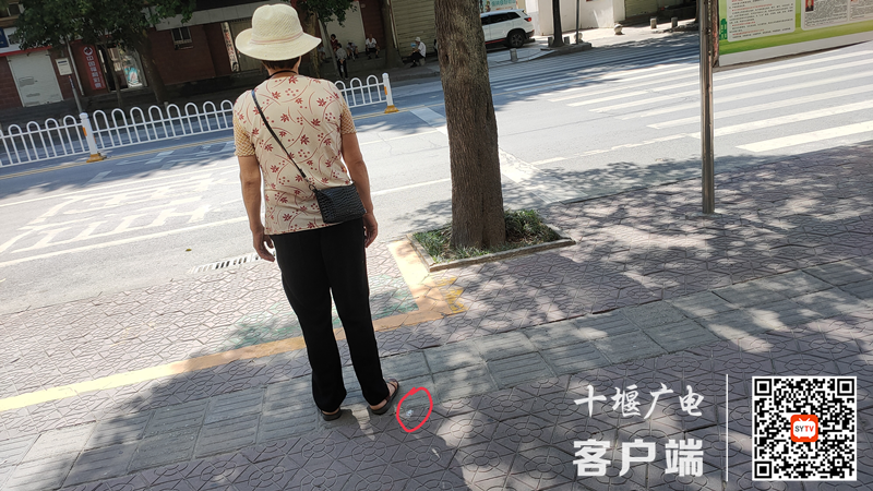03.汉江中路存在乱扔垃圾的不文明行为