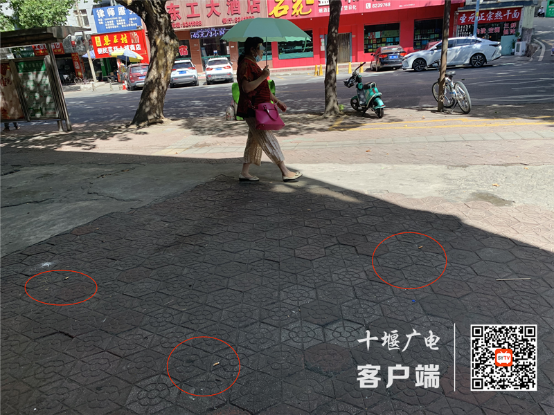 02刃量具厂公交站台旁存在乱丢烟头的不文明行为