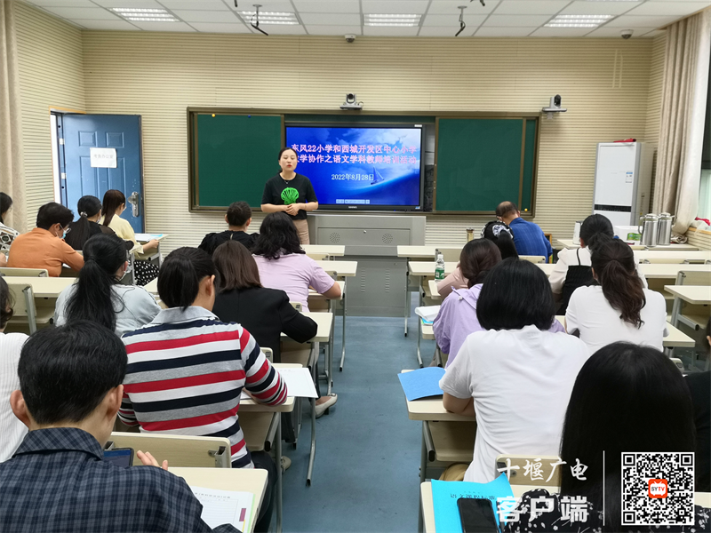 西城开发区中心小学开展2022年暑期校本培训照片3
