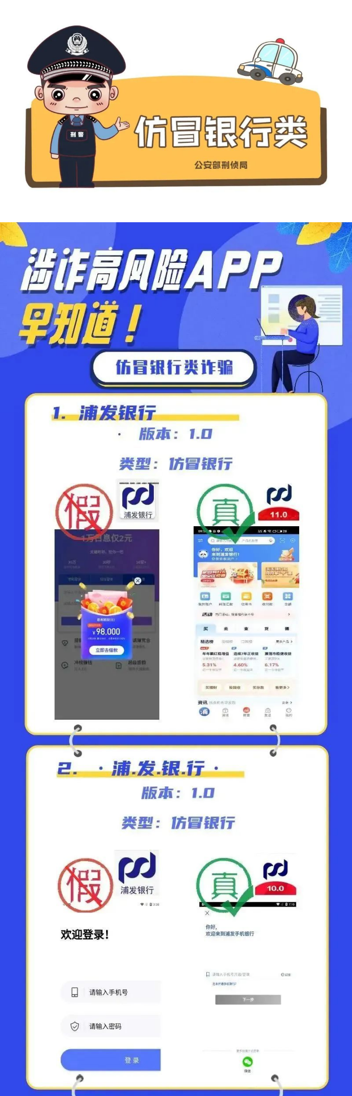这些非法涉诈APP，还有仿冒银行的……_01