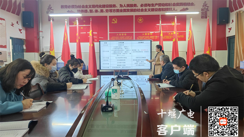2023.2.28 十堰市东风铁路学校召开省级课题结题工作会 (3)