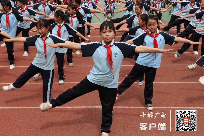 广播操比赛现场