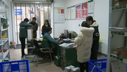 邮寄“家乡味儿”  亲情快递迎高峰[00-00-44--00-00-52]
