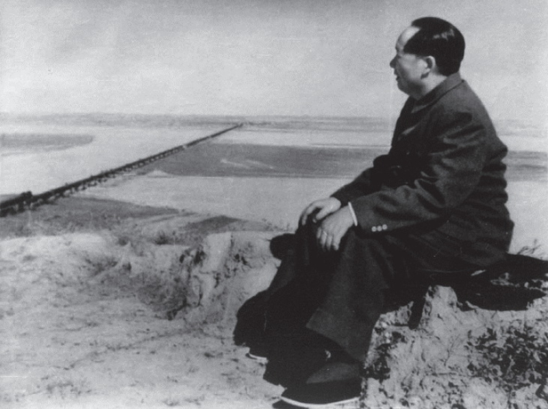 毛泽东主席视察黄河