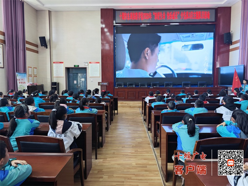 2025.3.20 十堰市东风铁路学校开展主题队日活动（生命教育、安全教育） (4)