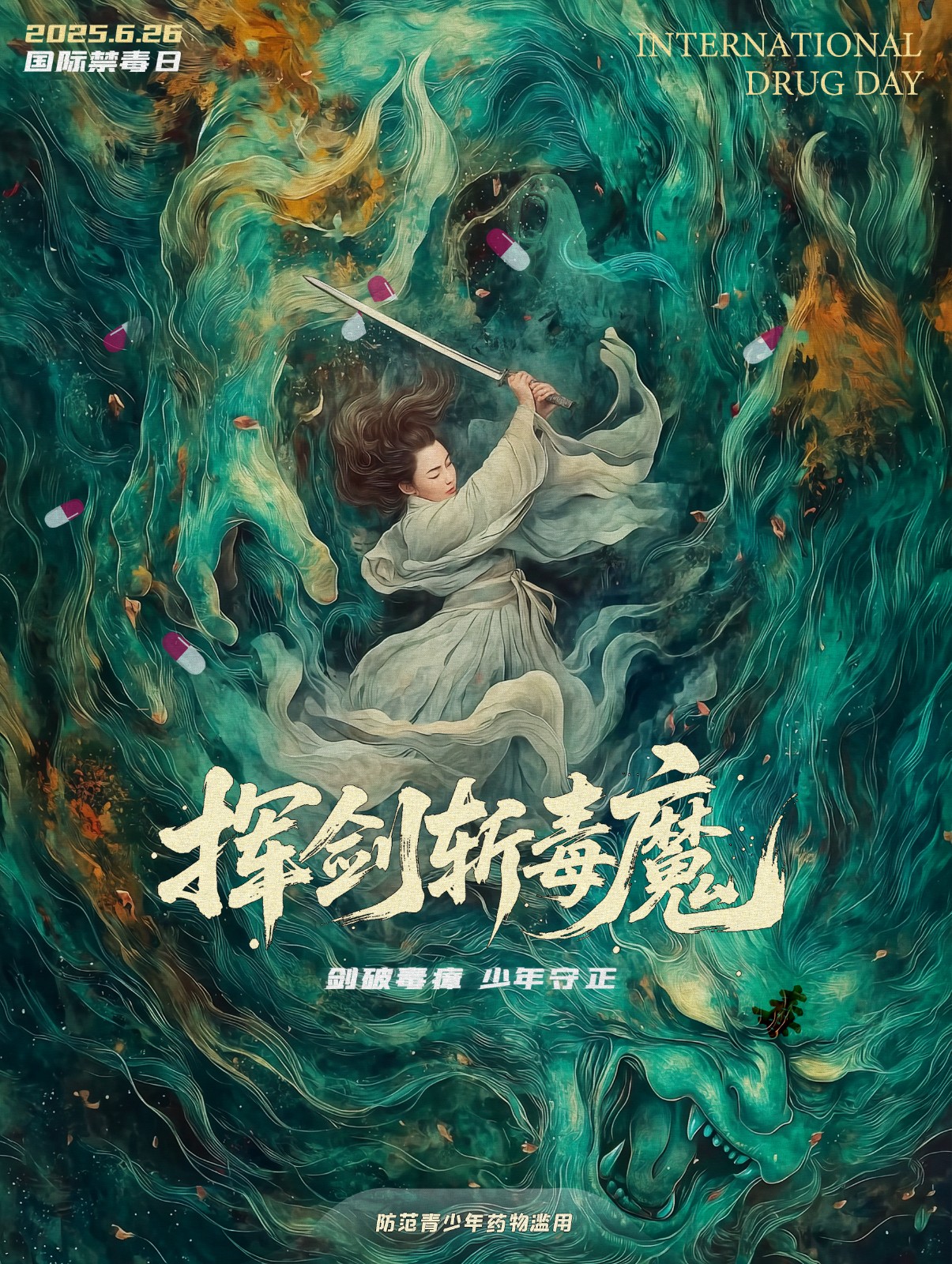 11.《挥剑斩毒魔》（黑龙江省禁毒办选送）