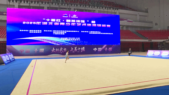 2025年湖北省青少年艺术体操锦标赛在我市开赛20257301728112