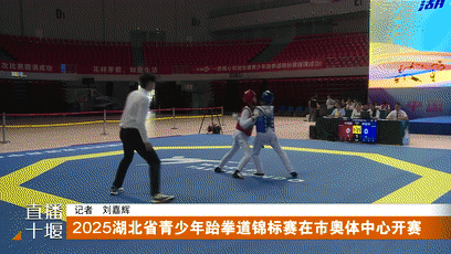 2025湖北省青少年跆拳道锦标赛在市奥体中心开赛[00-00-24--00-00-32]