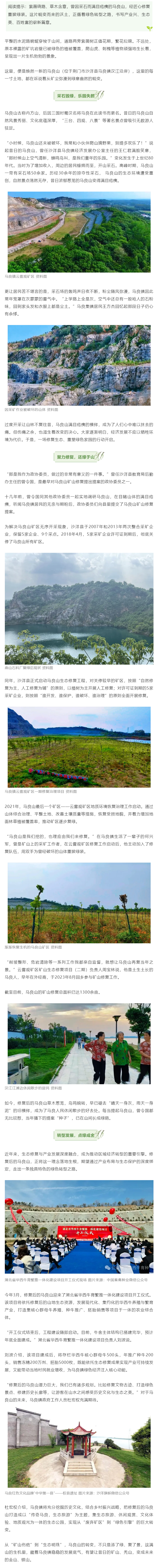 绿见荆门丨且看青山开新篇——马良山复绿带来经济发展新希望_副本