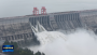 汉江2025年第5号洪水形成 丹江口大坝再次泄洪