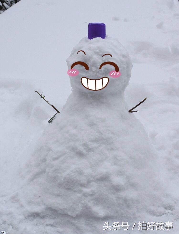 十堰美颜相机加上表情包雪人生动又形象