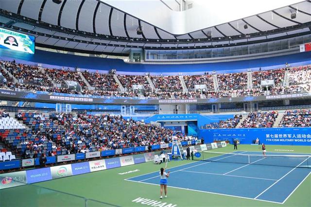军运会光谷网球赛场