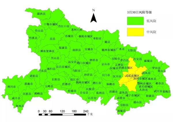 湖北最新疫情風險等級評估公佈,十堰全域持續低風險