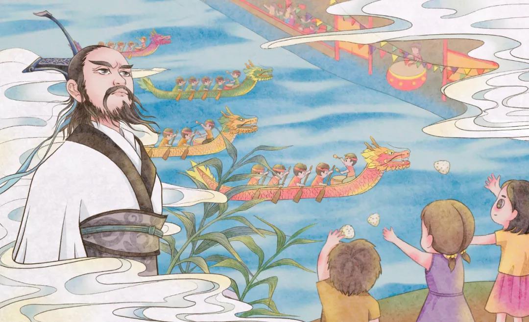 新闻中心传说屈原投江之后,屈原家乡的人们为了不让蛟龙吃掉屈原的