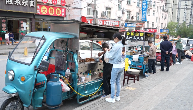 流动经营现场照片图片